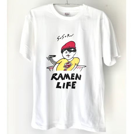 RAMEN LIFE Tシャツ(赤)