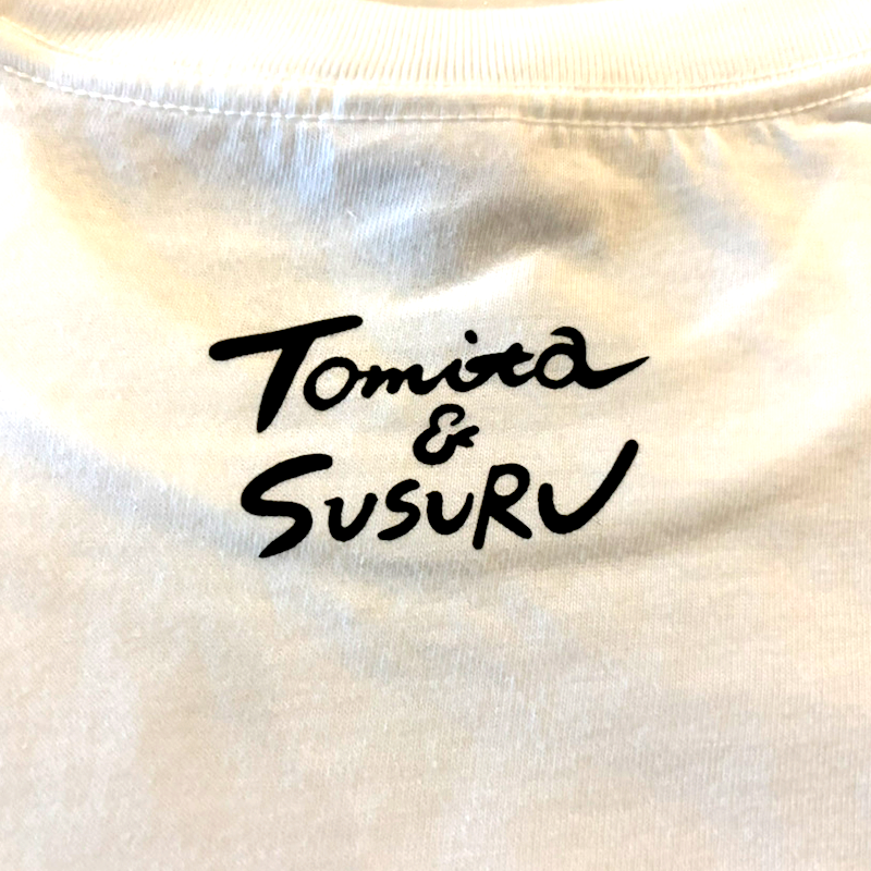 中華蕎麦 とみ田 × SUSURU コラボTシャツ(白)