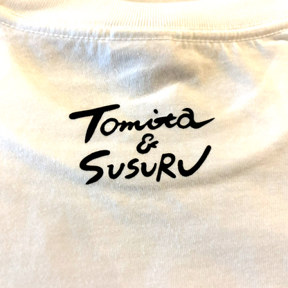 中華蕎麦 とみ田 × SUSURU コラボTシャツ(白)