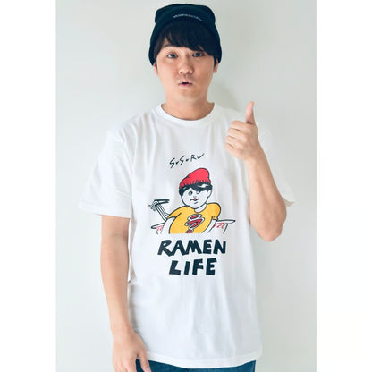 RAMEN LIFE Tシャツ（赤）