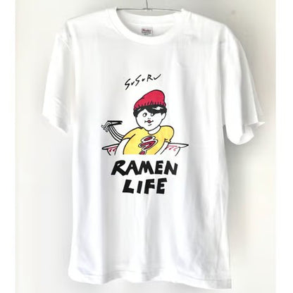 RAMEN LIFE Tシャツ（赤）