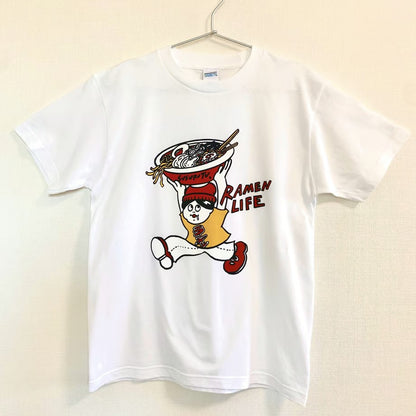 新RAMEN LIFE Tシャツ(白)